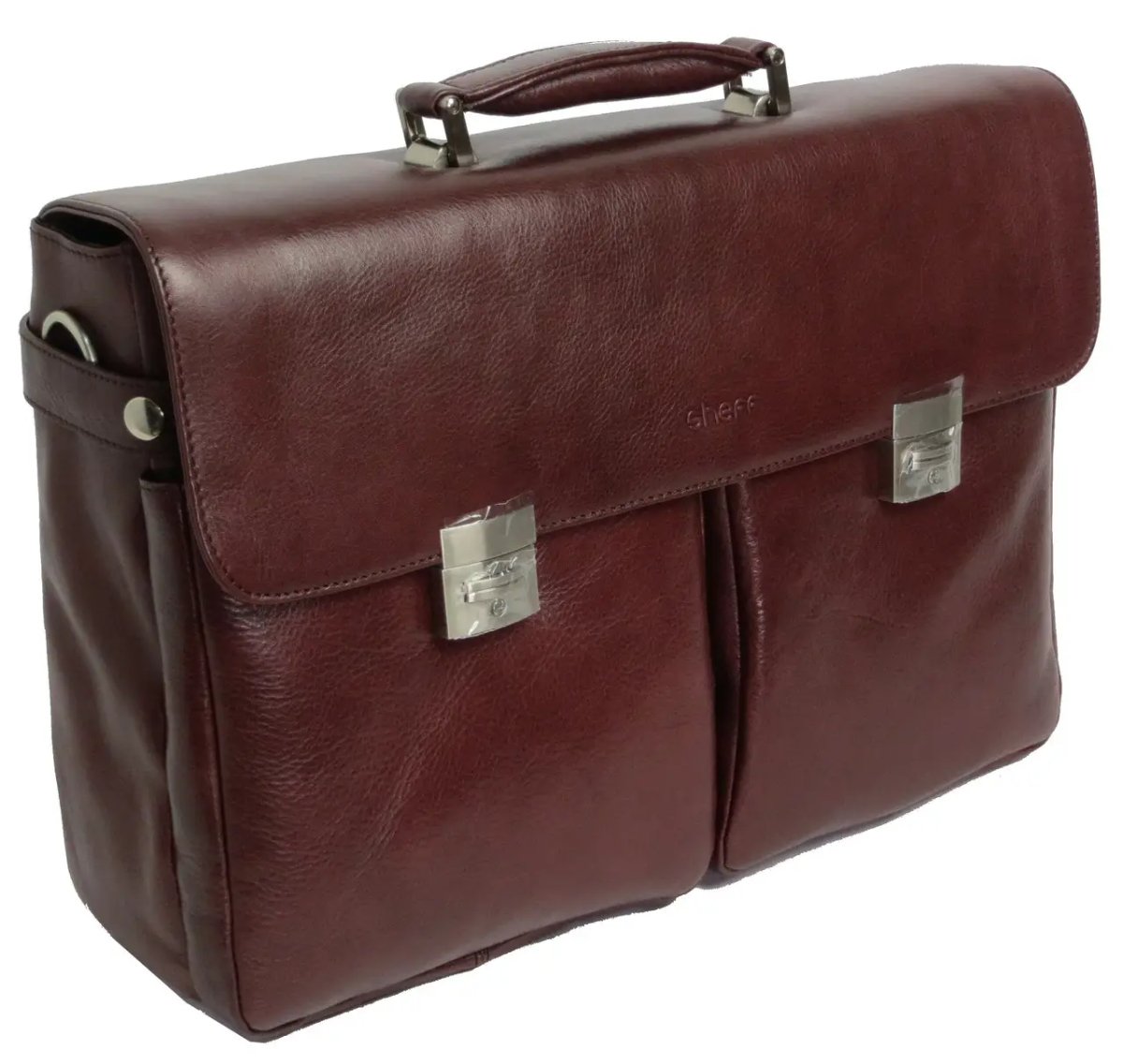 ФОТО КАРТИНКИ ЗОБРАЖЕННЯ Чоловічий портфель SHEFF із натуральної шкіри коричневий S5003 РОЗДРІБ ОПТ ГУРТ ГУРТОМ ОПТОМ! З ЄВРОПИ! ЯКІСТЬ! Купити Львів Характеристики Ціна Оплата Доставка "БОГОДАР" ІНТЕРНЕТ-МАГАЗИН Огляд Рейтинг Порівняння Як вибрати Якісний