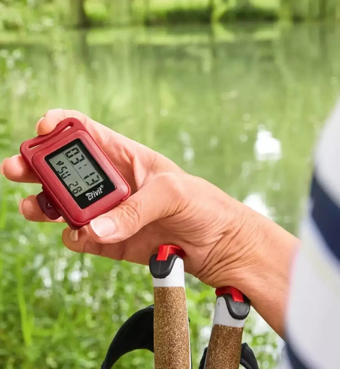 ФОТО КАРТИНКИ ЗОБРАЖЕННЯ Шагомір з 3D-сенсором та РК-дисплеєм Crivit 47x67x14 мм червоний IAN326844 red РОЗДРІБ ОПТ ГУРТ ГУРТОМ ОПТОМ! З ЄВРОПИ! ЯКІСТЬ! Купити Львів Характеристики Ціна Оплата Доставка "БОГОДАР" ІНТЕРНЕТ-МАГАЗИН Огляд Рейтинг Порівняння Як вибрати Якісний