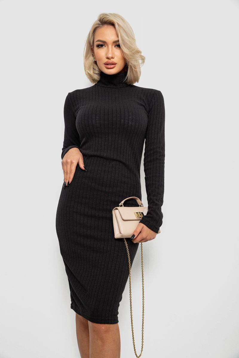 ФОТО КАРТИНКИ ЗОБРАЖЕННЯ Сукня однотонна в рубчик AGER 257R701-1 S Чорний РОЗДРІБ ОПТ ГУРТ ГУРТОМ ОПТОМ! З ЄВРОПИ! ЯКІСТЬ! Купити Львів Характеристики Ціна Оплата Доставка "БОГОДАР" ІНТЕРНЕТ-МАГАЗИН Огляд Рейтинг Порівняння Як вибрати Якісний