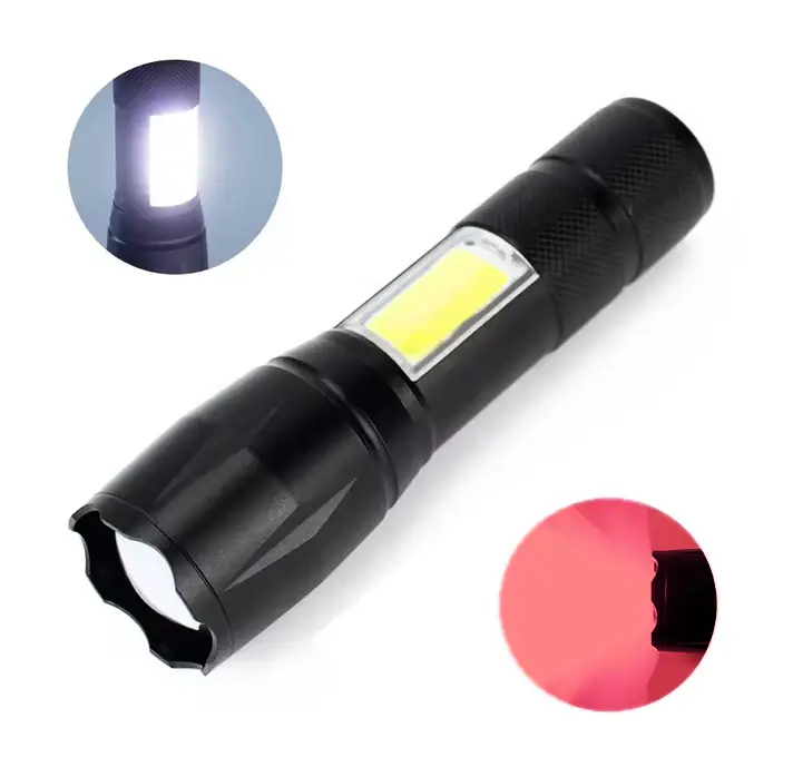 ФОТО КАРТИНКИ ЗОБРАЖЕННЯ Ручний ліхтар C609-T6 (Red)+COB(White), Li-Ion акумулятор, ЗП microUSB, zoom РОЗДРІБ ОПТ ГУРТ ГУРТОМ ОПТОМ! З ЄВРОПИ! ЯКІСТЬ! Купити Львів Характеристики Ціна Оплата Доставка "БОГОДАР" ІНТЕРНЕТ-МАГАЗИН Огляд Рейтинг Порівняння Як вибрати Якісний