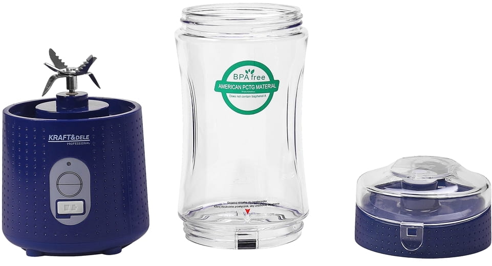 ФОТО КАРТИНКИ ЗОБРАЖЕННЯ Blender akumulatorowy USB-C 380ml / 2x3000mAh KD4171 РОЗДРІБ ОПТ ГУРТ ГУРТОМ ОПТОМ! З ЄВРОПИ! ЯКІСТЬ! Купити Львів Характеристики Ціна Оплата Доставка "БОГОДАР" ІНТЕРНЕТ-МАГАЗИН Огляд Рейтинг Порівняння Як вибрати Якісний