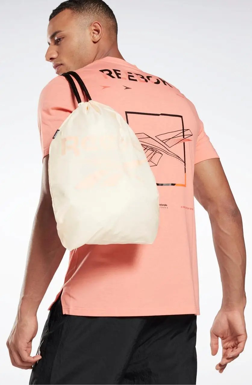 ФОТО КАРТИНКИ ЗОБРАЖЕННЯ Спортивний рюкзак, торбинка 15L REEBOK TRAINING ESSENTIALS бежева SGM6016  РОЗДРІБ ОПТ ГУРТ ГУРТОМ ОПТОМ! З ЄВРОПИ! ЯКІСТЬ! Купити Львів Характеристики Ціна Оплата Доставка "БОГОДАР" ІНТЕРНЕТ-МАГАЗИН Огляд Рейтинг Порівняння Як вибрати Якісний