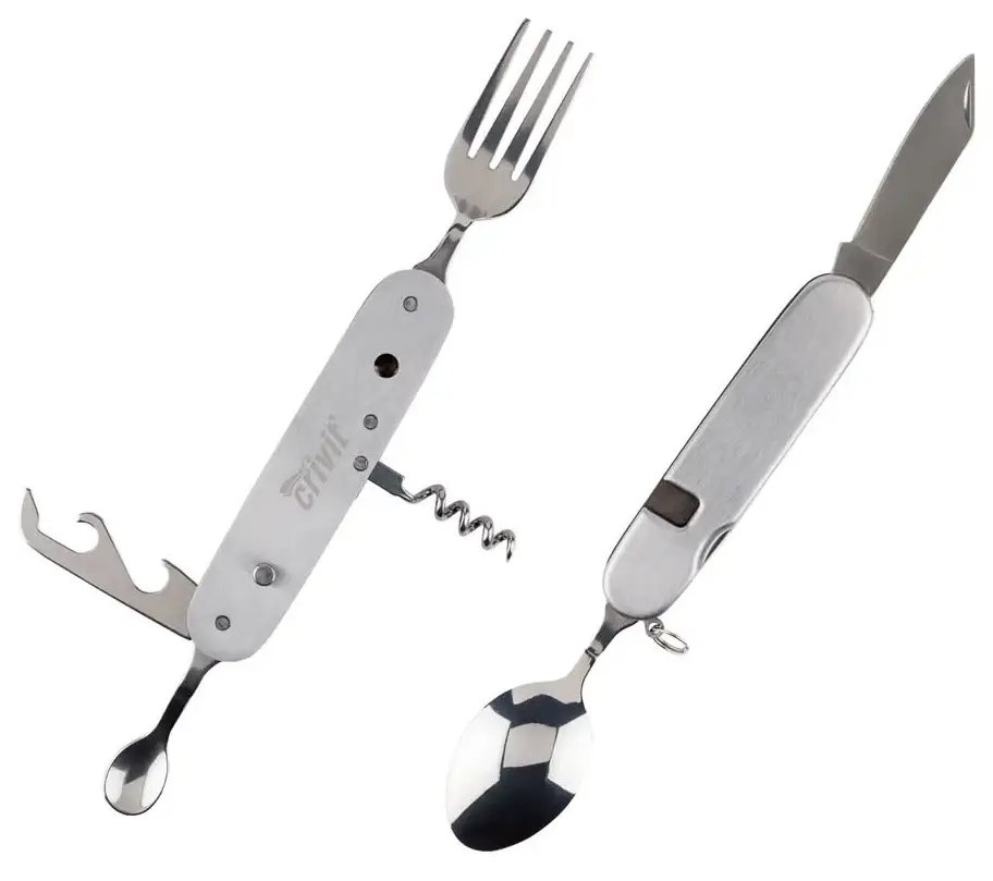 ФОТО КАРТИНКИ ЗОБРАЖЕННЯ Складаний набір столових приладів для кемпінгу 7 в 1 Crivit Essentials IAN376432_2104 РОЗДРІБ ОПТ ГУРТ ГУРТОМ ОПТОМ! З ЄВРОПИ! ЯКІСТЬ! Купити Львів Характеристики Ціна Оплата Доставка "БОГОДАР" ІНТЕРНЕТ-МАГАЗИН Огляд Рейтинг Порівняння Як вибрати Якісний