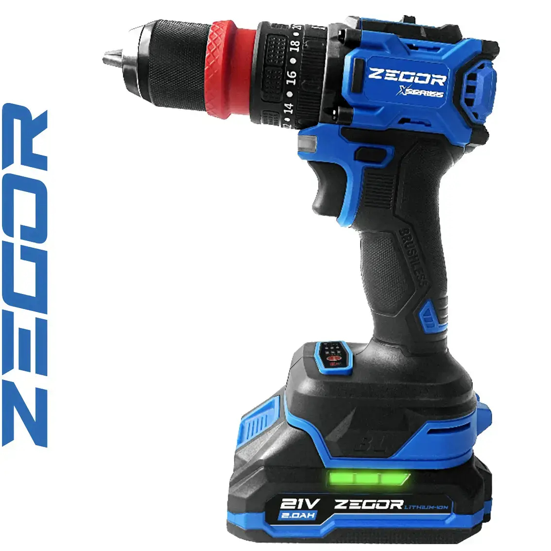 ФОТО КАРТИНКИ ЗОБРАЖЕННЯ Акумуляторний ударний шуруповерт ZEGOR CDAX-21BLHQ : DFR знімний патрон (акум 2шт-21V 2.0Ah і зп) РОЗДРІБ ОПТ ГУРТ ГУРТОМ ОПТОМ! З ЄВРОПИ! ЯКІСТЬ! Купити Львів Характеристики Ціна Оплата Доставка "БОГОДАР" ІНТЕРНЕТ-МАГАЗИН Огляд Рейтинг Порівняння Як вибрати Якісний