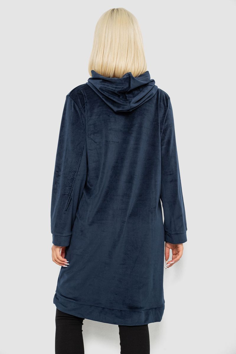ФОТО КАРТИНКИ ЗОБРАЖЕННЯ Туніка жіноча однотонна велюрова AGER 257R338 L-XL Темно-синій РОЗДРІБ ОПТ ГУРТ ГУРТОМ ОПТОМ! З ЄВРОПИ! ЯКІСТЬ! Купити Львів Характеристики Ціна Оплата Доставка "БОГОДАР" ІНТЕРНЕТ-МАГАЗИН Огляд Рейтинг Порівняння Як вибрати Якісний