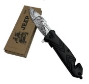 ФОТО КАРТИНКИ ЗОБРАЖЕННЯ Ніж складаний JEEP DA338 РОЗДРІБ ОПТ ГУРТ ГУРТОМ ОПТОМ! З ЄВРОПИ! ЯКІСТЬ! Купити Львів Характеристики Ціна Оплата Доставка "БОГОДАР" ІНТЕРНЕТ-МАГАЗИН Огляд Рейтинг Порівняння Як вибрати Якісний