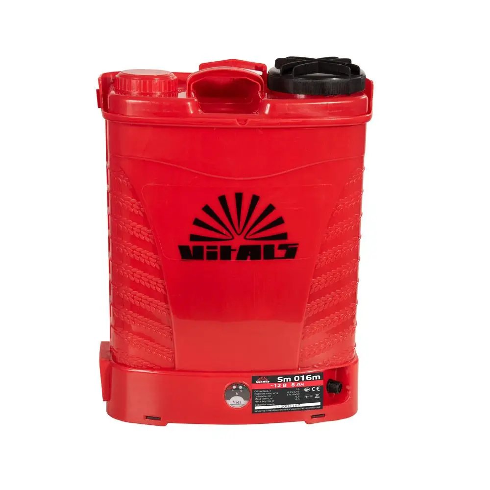 ФОТО КАРТИНКИ ЗОБРАЖЕННЯ Садовий обприскувач акумуляторний (електричний) VITALS Sm 016m : 16л ранцевий РОЗДРІБ ОПТ ГУРТ ГУРТОМ ОПТОМ! З ЄВРОПИ! ЯКІСТЬ! Купити Львів Характеристики Ціна Оплата Доставка "БОГОДАР" ІНТЕРНЕТ-МАГАЗИН Огляд Рейтинг Порівняння Як вибрати Якісний