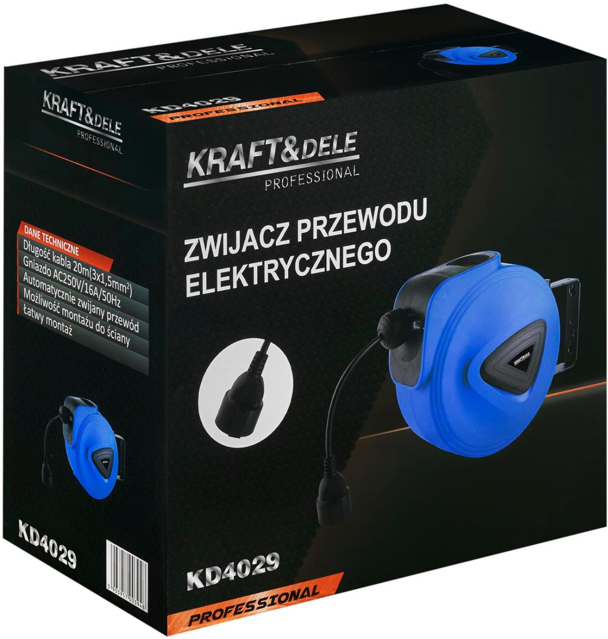 ФОТО КАРТИНКИ ЗОБРАЖЕННЯ Zwijacz przewodu elektrycznego 20m KD4029 РОЗДРІБ ОПТ ГУРТ ГУРТОМ ОПТОМ! З ЄВРОПИ! ЯКІСТЬ! Купити Львів Характеристики Ціна Оплата Доставка "БОГОДАР" ІНТЕРНЕТ-МАГАЗИН Огляд Рейтинг Порівняння Як вибрати Якісний
