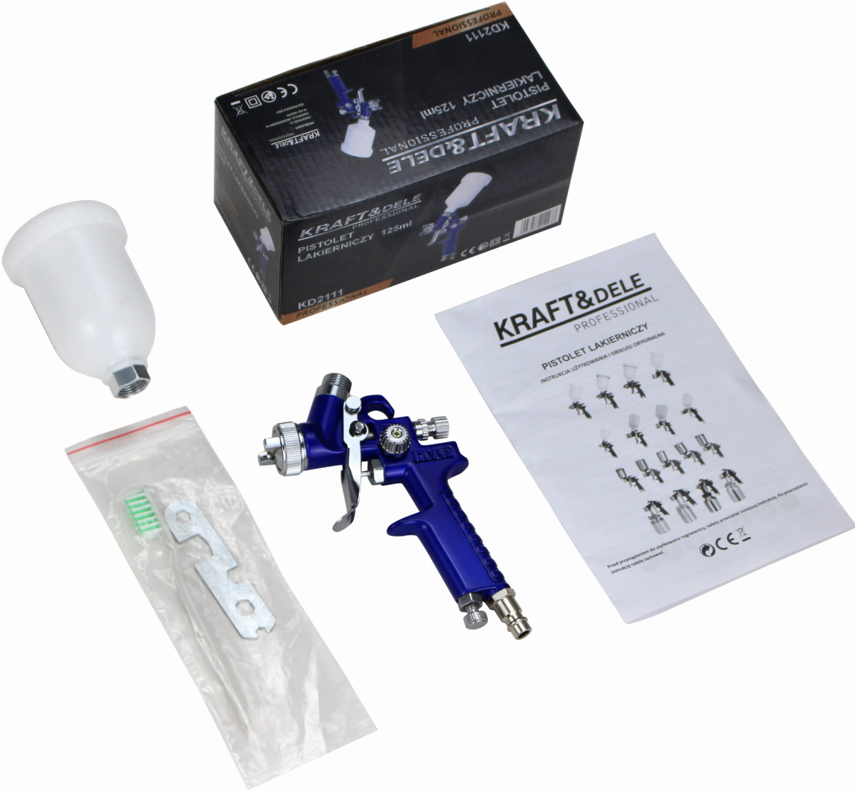 ФОТО КАРТИНКИ ЗОБРАЖЕННЯ Pistolet lakierniczy 125ml KD2111 РОЗДРІБ ОПТ ГУРТ ГУРТОМ ОПТОМ! З ЄВРОПИ! ЯКІСТЬ! Купити Львів Характеристики Ціна Оплата Доставка "БОГОДАР" ІНТЕРНЕТ-МАГАЗИН Огляд Рейтинг Порівняння Як вибрати Якісний