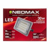 ФОТО КАРТИНКИ ЗОБРАЖЕННЯ Прожектор світлодіодний NEOMAX 30W LED IP65 6000 K (14 см*10 см) РОЗДРІБ ОПТ ГУРТ ГУРТОМ ОПТОМ! З ЄВРОПИ! ЯКІСТЬ! Купити Львів Характеристики Ціна Оплата Доставка "БОГОДАР" ІНТЕРНЕТ-МАГАЗИН Огляд Рейтинг Порівняння Як вибрати Якісний