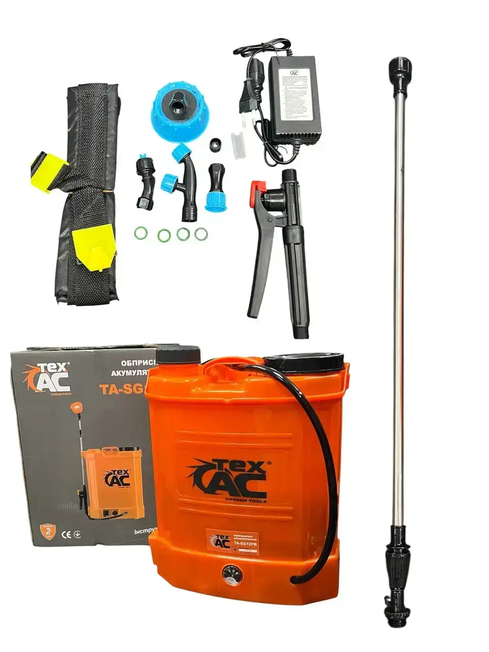 ФОТО КАРТИНКИ ЗОБРАЖЕННЯ Акумуляторний обприскувач TEX.AC TA-SG12PB 12 л, 12 В, 8 А·год, 2,6 л/хв, 3,5 Бар, ранцевий РОЗДРІБ ОПТ ГУРТ ГУРТОМ ОПТОМ! З ЄВРОПИ! ЯКІСТЬ! Купити Львів Характеристики Ціна Оплата Доставка "БОГОДАР" ІНТЕРНЕТ-МАГАЗИН Огляд Рейтинг Порівняння Як вибрати Якісний