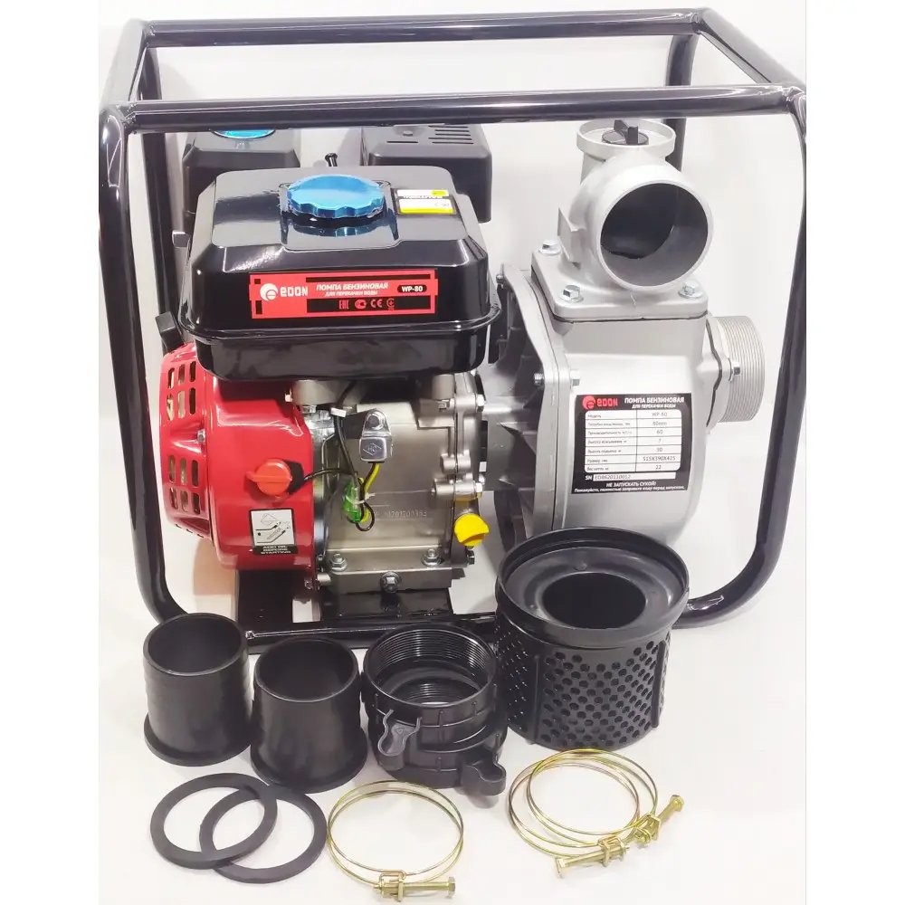 ФОТО КАРТИНКИ ЗОБРАЖЕННЯ Мотопомпа для чистої / легко-брудної води (шланг 80мм) EDON WP-80 : 4 тактний, 60 куб.м/год, 30м підйому РОЗДРІБ ОПТ ГУРТ ГУРТОМ ОПТОМ! З ЄВРОПИ! ЯКІСТЬ! Купити Львів Характеристики Ціна Оплата Доставка "БОГОДАР" ІНТЕРНЕТ-МАГАЗИН Огляд Рейтинг Порівняння Як вибрати Якісний