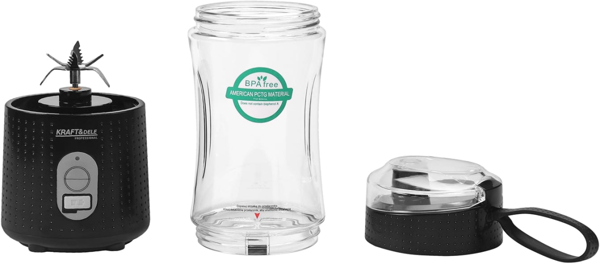 ФОТО КАРТИНКИ ЗОБРАЖЕННЯ Blender akumulatorowy USB-C 380ml / 2x3000mAh KD4170 РОЗДРІБ ОПТ ГУРТ ГУРТОМ ОПТОМ! З ЄВРОПИ! ЯКІСТЬ! Купити Львів Характеристики Ціна Оплата Доставка "БОГОДАР" ІНТЕРНЕТ-МАГАЗИН Огляд Рейтинг Порівняння Як вибрати Якісний