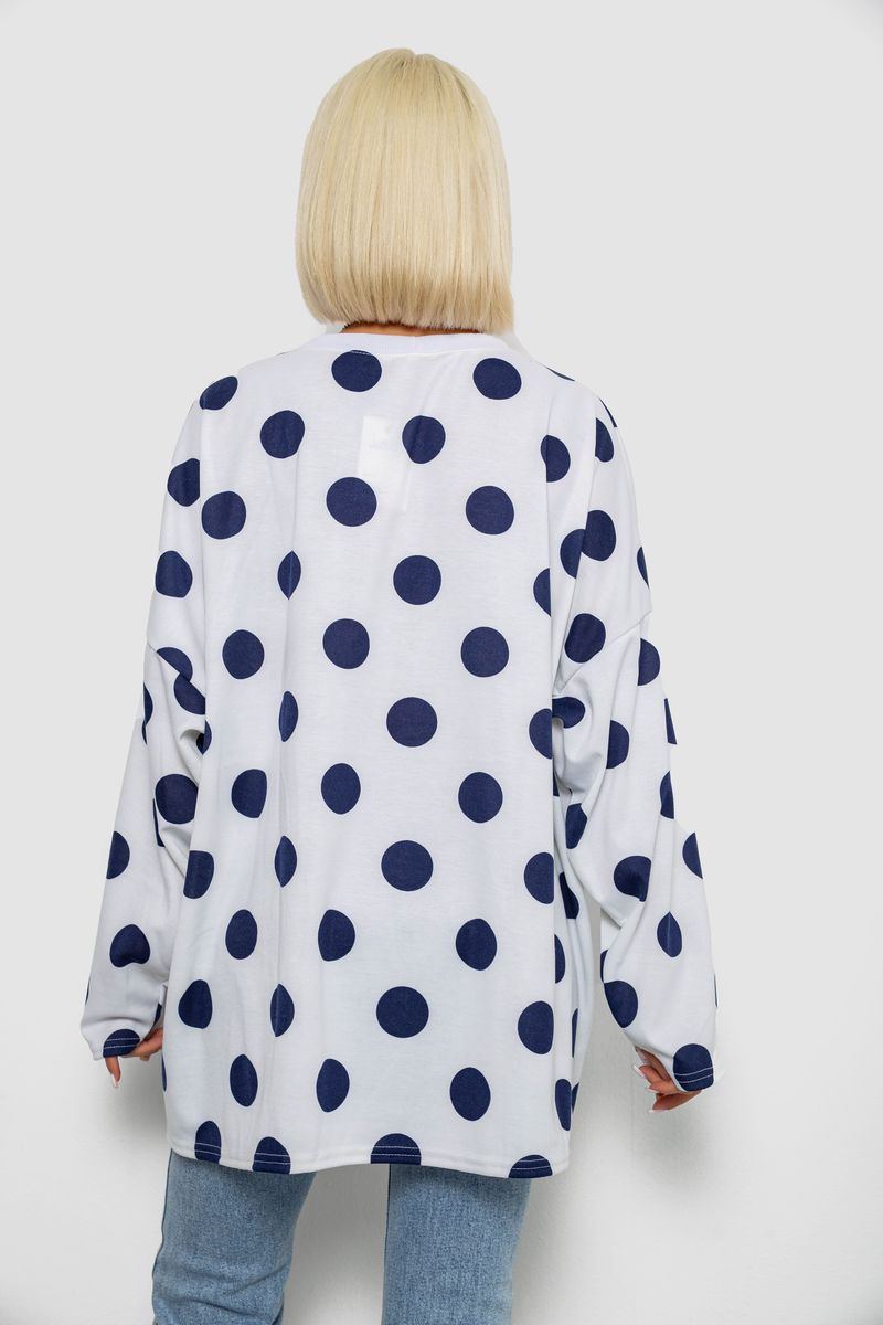 ФОТО КАРТИНКИ ЗОБРАЖЕННЯ Світшот жіночий в горох AGER 257R332-1 5XL-6XL Молочний РОЗДРІБ ОПТ ГУРТ ГУРТОМ ОПТОМ! З ЄВРОПИ! ЯКІСТЬ! Купити Львів Характеристики Ціна Оплата Доставка "БОГОДАР" ІНТЕРНЕТ-МАГАЗИН Огляд Рейтинг Порівняння Як вибрати Якісний