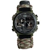 ФОТО КАРТИНКИ ЗОБРАЖЕННЯ Годинник наручний 2202CMGN SKMEI PARACORD, GREEN CAMO, Compass, термометр, свисток, кресало, 10349 РОЗДРІБ ОПТ ГУРТ ГУРТОМ ОПТОМ! З ЄВРОПИ! ЯКІСТЬ! Купити Львів Характеристики Ціна Оплата Доставка "БОГОДАР" ІНТЕРНЕТ-МАГАЗИН Огляд Рейтинг Порівняння Як вибрати Якісний