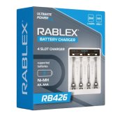 ФОТО КАРТИНКИ ЗОБРАЖЕННЯ Зарядное устройство RABLEX RB426, 4xАА,ААА, 2A, Type-c РОЗДРІБ ОПТ ГУРТ ГУРТОМ ОПТОМ! З ЄВРОПИ! ЯКІСТЬ! Купити Львів Характеристики Ціна Оплата Доставка "БОГОДАР" ІНТЕРНЕТ-МАГАЗИН Огляд Рейтинг Порівняння Як вибрати Якісний