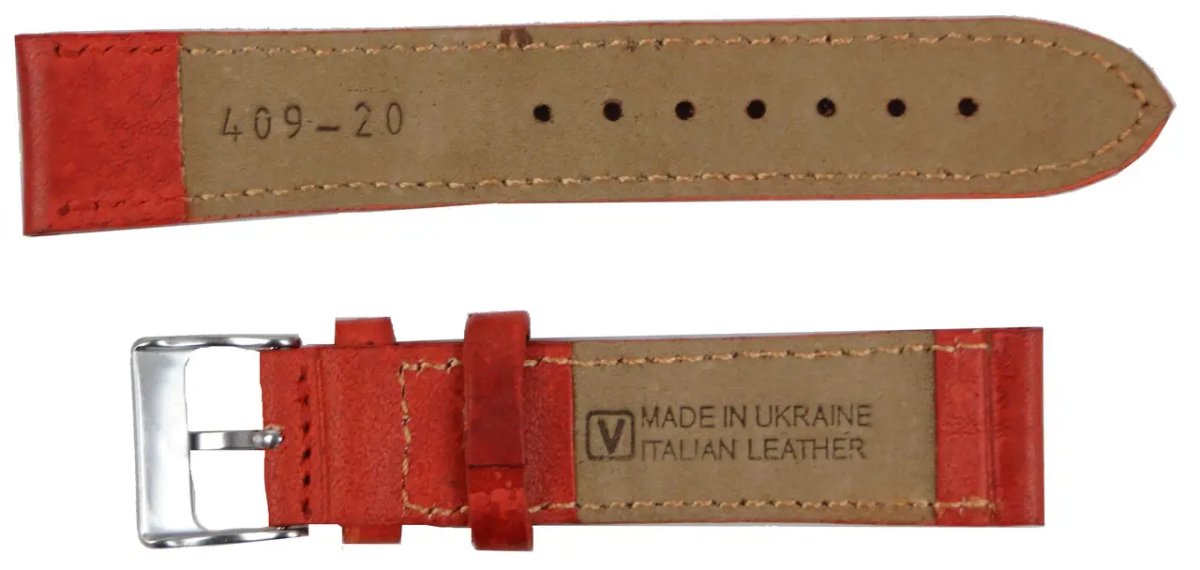 ФОТО КАРТИНКИ ЗОБРАЖЕННЯ Ремінець для годинника із шкіри MYKHAIL IKHTYAR Ш20 мм теракотовий S409-20S terracotta РОЗДРІБ ОПТ ГУРТ ГУРТОМ ОПТОМ! З ЄВРОПИ! ЯКІСТЬ! Купити Львів Характеристики Ціна Оплата Доставка "БОГОДАР" ІНТЕРНЕТ-МАГАЗИН Огляд Рейтинг Порівняння Як вибрати Якісний