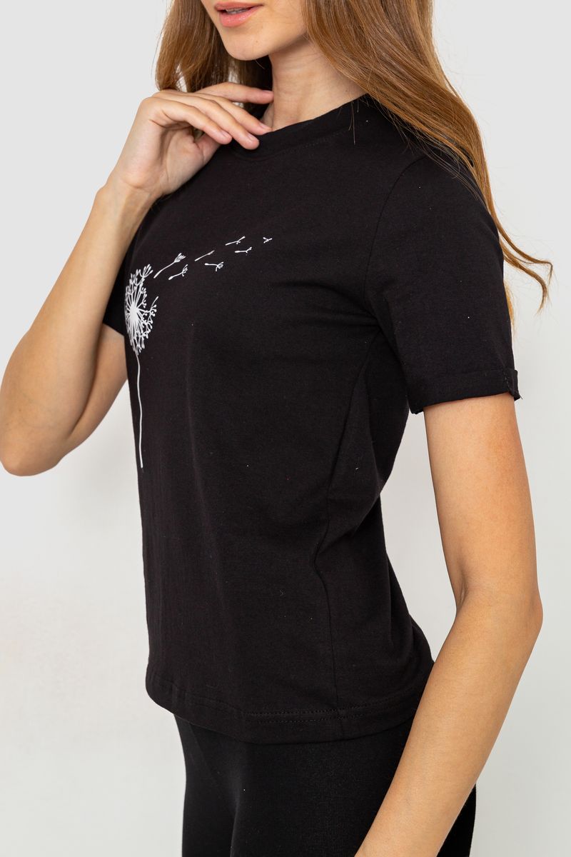 ФОТО КАРТИНКИ ЗОБРАЖЕННЯ Жіноча футболка з принтом AGER 241R124 S Чорний РОЗДРІБ ОПТ ГУРТ ГУРТОМ ОПТОМ! З ЄВРОПИ! ЯКІСТЬ! Купити Львів Характеристики Ціна Оплата Доставка "БОГОДАР" ІНТЕРНЕТ-МАГАЗИН Огляд Рейтинг Порівняння Як вибрати Якісний