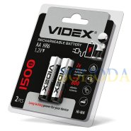 ФОТО КАРТИНКИ ЗОБРАЖЕННЯ Акумулятор VIDEX AA (HR6) 1500 mAh Ni-MH 1.2V Літій-Іонний з захистом ORIGINAL Реальна ємність РОЗДРІБ ОПТ ГУРТ ГУРТОМ ОПТОМ! З ЄВРОПИ! ЯКІСТЬ! Купити Львів Характеристики Ціна Оплата Доставка "БОГОДАР" ІНТЕРНЕТ-МАГАЗИН Огляд Рейтинг Порівняння Як вибрати Якісний