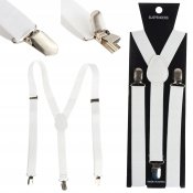 ФОТО КАРТИНКИ ЗОБРАЖЕННЯ Підтяжки чоловічі для штанів Martom білі BQ6A white РОЗДРІБ ОПТ ГУРТ ГУРТОМ ОПТОМ! З ЄВРОПИ! ЯКІСТЬ! Купити Львів Характеристики Ціна Оплата Доставка "БОГОДАР" ІНТЕРНЕТ-МАГАЗИН Огляд Рейтинг Порівняння Як вибрати Якісний
