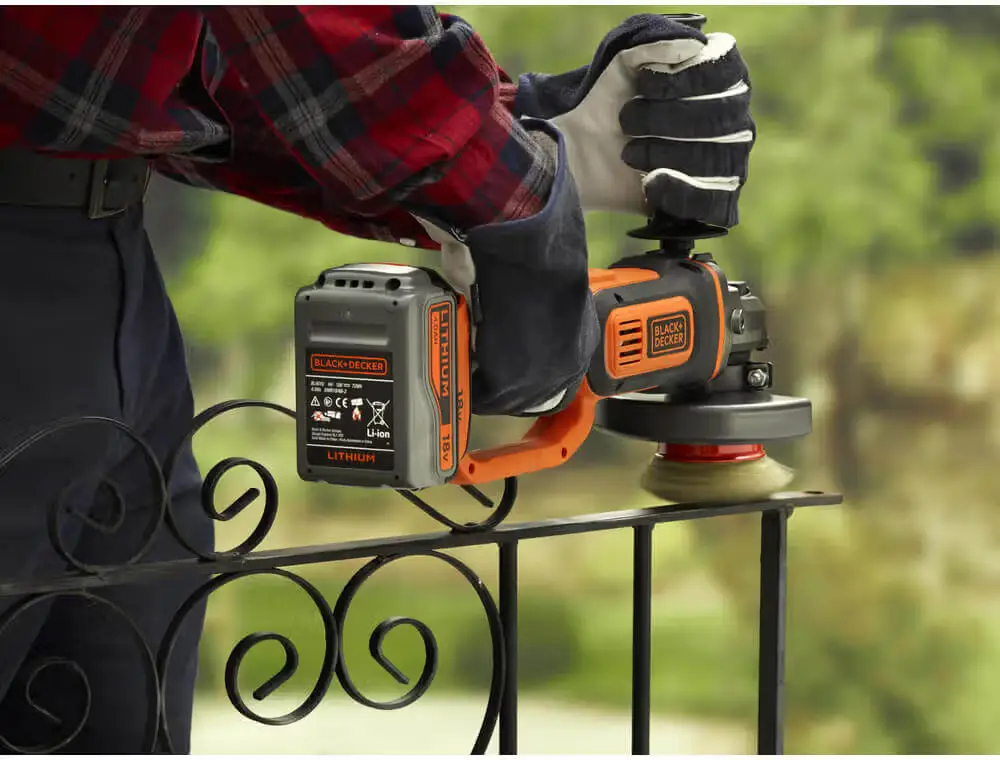 ФОТО КАРТИНКИ ЗОБРАЖЕННЯ Акумуляторна кутова шліфувальна машина BLACK+DECKER BCG720M1 : з АКБ 18В 4Аh, диск 125 мм (BCG720M1) РОЗДРІБ ОПТ ГУРТ ГУРТОМ ОПТОМ! З ЄВРОПИ! ЯКІСТЬ! Купити Львів Характеристики Ціна Оплата Доставка "БОГОДАР" ІНТЕРНЕТ-МАГАЗИН Огляд Рейтинг Порівняння Як вибрати Якісний