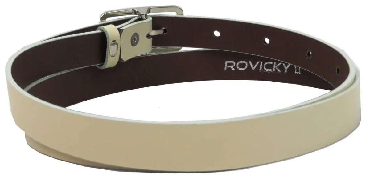 ФОТО КАРТИНКИ ЗОБРАЖЕННЯ Жіночий шкіряний ремінь 2 см ROVICKY білий PDR2 white РОЗДРІБ ОПТ ГУРТ ГУРТОМ ОПТОМ! З ЄВРОПИ! ЯКІСТЬ! Купити Львів Характеристики Ціна Оплата Доставка "БОГОДАР" ІНТЕРНЕТ-МАГАЗИН Огляд Рейтинг Порівняння Як вибрати Якісний