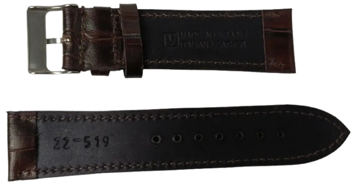 ФОТО КАРТИНКИ ЗОБРАЖЕННЯ Ремінець, браслет для годинника із шкіри під крокодила MYKHAIL IKHTYAR Ш22 мм коричневий S22-519S croco brown РОЗДРІБ ОПТ ГУРТ ГУРТОМ ОПТОМ! З ЄВРОПИ! ЯКІСТЬ! Купити Львів Характеристики Ціна Оплата Доставка "БОГОДАР" ІНТЕРНЕТ-МАГАЗИН Огляд Рейтинг Порівняння Як вибрати Якісний