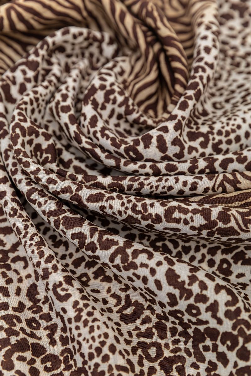 ФОТО КАРТИНКИ ЗОБРАЖЕННЯ Шарф жіночий з принтом AGER 244R011-1 one size Бежево-коричневий РОЗДРІБ ОПТ ГУРТ ГУРТОМ ОПТОМ! З ЄВРОПИ! ЯКІСТЬ! Купити Львів Характеристики Ціна Оплата Доставка "БОГОДАР" ІНТЕРНЕТ-МАГАЗИН Огляд Рейтинг Порівняння Як вибрати Якісний