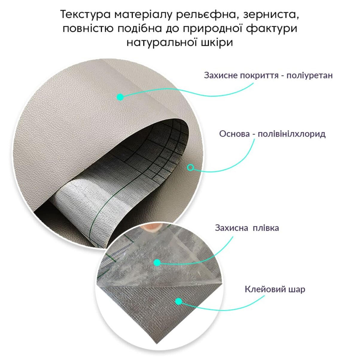 ФОТО КАРТИНКИ ЗОБРАЖЕННЯ Самоклеюча екошкіра у рулоні 1.37х3м х 0.5мм Світло-сірий SW-00001324 РОЗДРІБ ОПТ ГУРТ ГУРТОМ ОПТОМ! З ЄВРОПИ! ЯКІСТЬ! Купити Львів Характеристики Ціна Оплата Доставка "БОГОДАР" ІНТЕРНЕТ-МАГАЗИН Огляд Рейтинг Порівняння Як вибрати Якісний