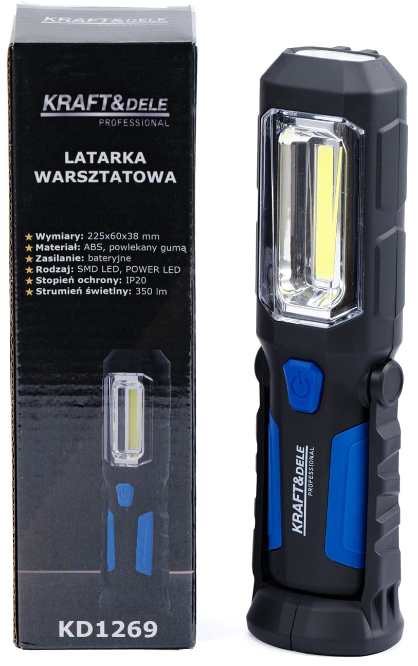 ФОТО КАРТИНКИ ЗОБРАЖЕННЯ LATARKA WARSZTATOWA LED 350LM KD1269 РОЗДРІБ ОПТ ГУРТ ГУРТОМ ОПТОМ! З ЄВРОПИ! ЯКІСТЬ! Купити Львів Характеристики Ціна Оплата Доставка "БОГОДАР" ІНТЕРНЕТ-МАГАЗИН Огляд Рейтинг Порівняння Як вибрати Якісний