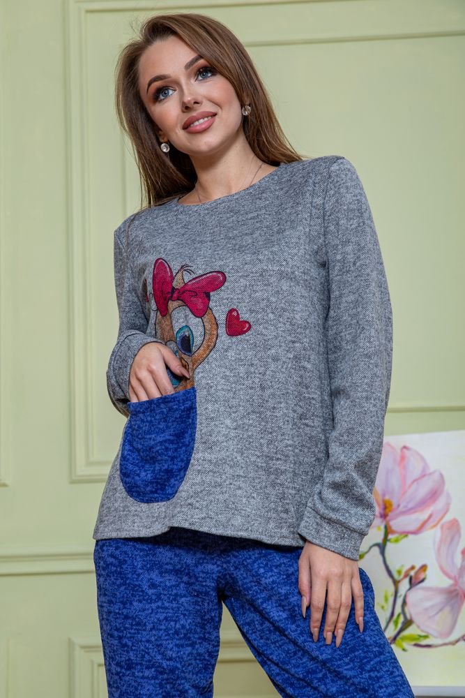 ФОТО КАРТИНКИ ЗОБРАЖЕННЯ Жіночий костюм штани + кофта AGER 172R1211 48 Сіро-синій РОЗДРІБ ОПТ ГУРТ ГУРТОМ ОПТОМ! З ЄВРОПИ! ЯКІСТЬ! Купити Львів Характеристики Ціна Оплата Доставка "БОГОДАР" ІНТЕРНЕТ-МАГАЗИН Огляд Рейтинг Порівняння Як вибрати Якісний