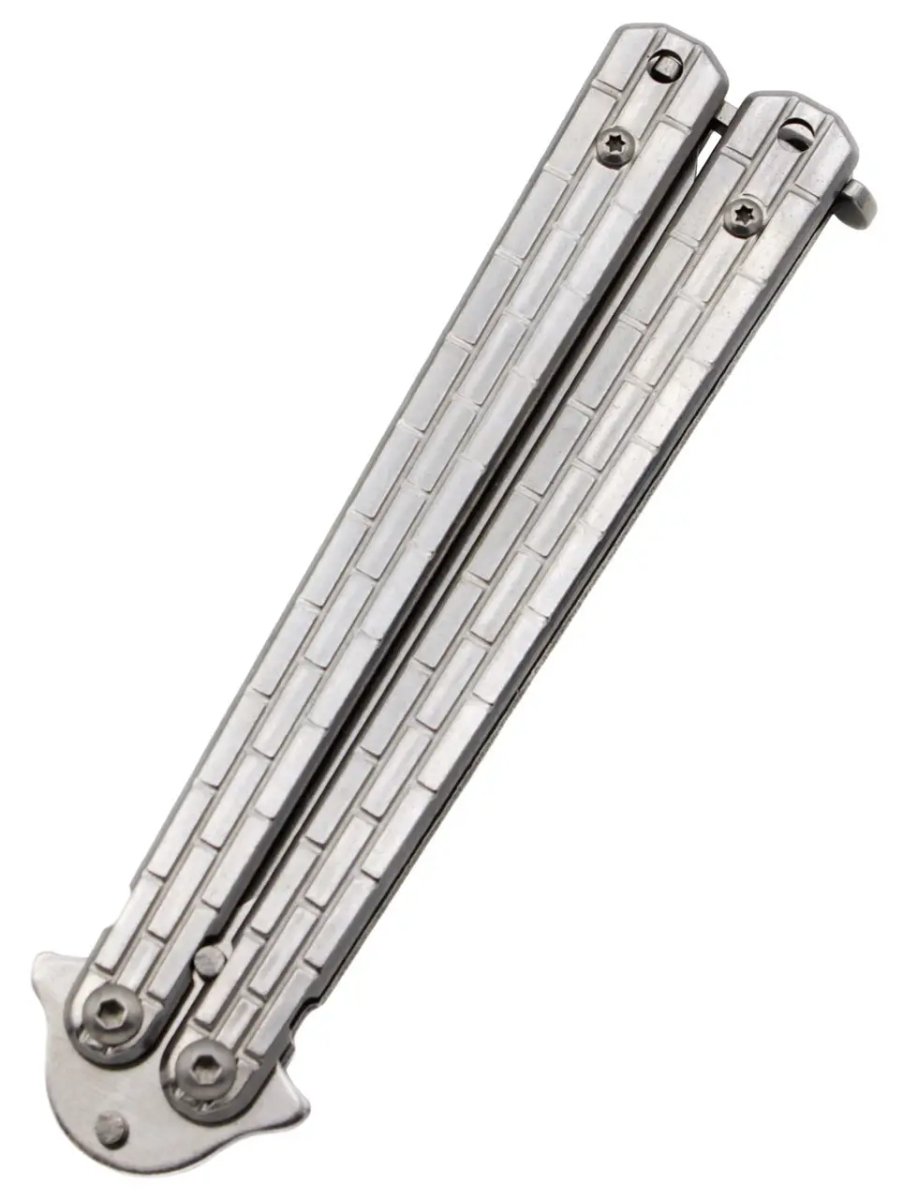 ФОТО КАРТИНКИ ЗОБРАЖЕННЯ Ніж метелик Срібло цегла РОЗДРІБ ОПТ ГУРТ ГУРТОМ ОПТОМ! З ЄВРОПИ! ЯКІСТЬ! Купити Львів Характеристики Ціна Оплата Доставка "БОГОДАР" ІНТЕРНЕТ-МАГАЗИН Огляд Рейтинг Порівняння Як вибрати Якісний