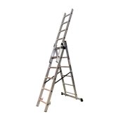 ФОТО КАРТИНКИ ЗОБРАЖЕННЯ Драбина алюмінієва трисекційна GTM KME306 3x6 сходинок 1.64-3.26м (39942) РОЗДРІБ ОПТ ГУРТ ГУРТОМ ОПТОМ! З ЄВРОПИ! ЯКІСТЬ! Купити Львів Характеристики Ціна Оплата Доставка "БОГОДАР" ІНТЕРНЕТ-МАГАЗИН Огляд Рейтинг Порівняння Як вибрати Якісний