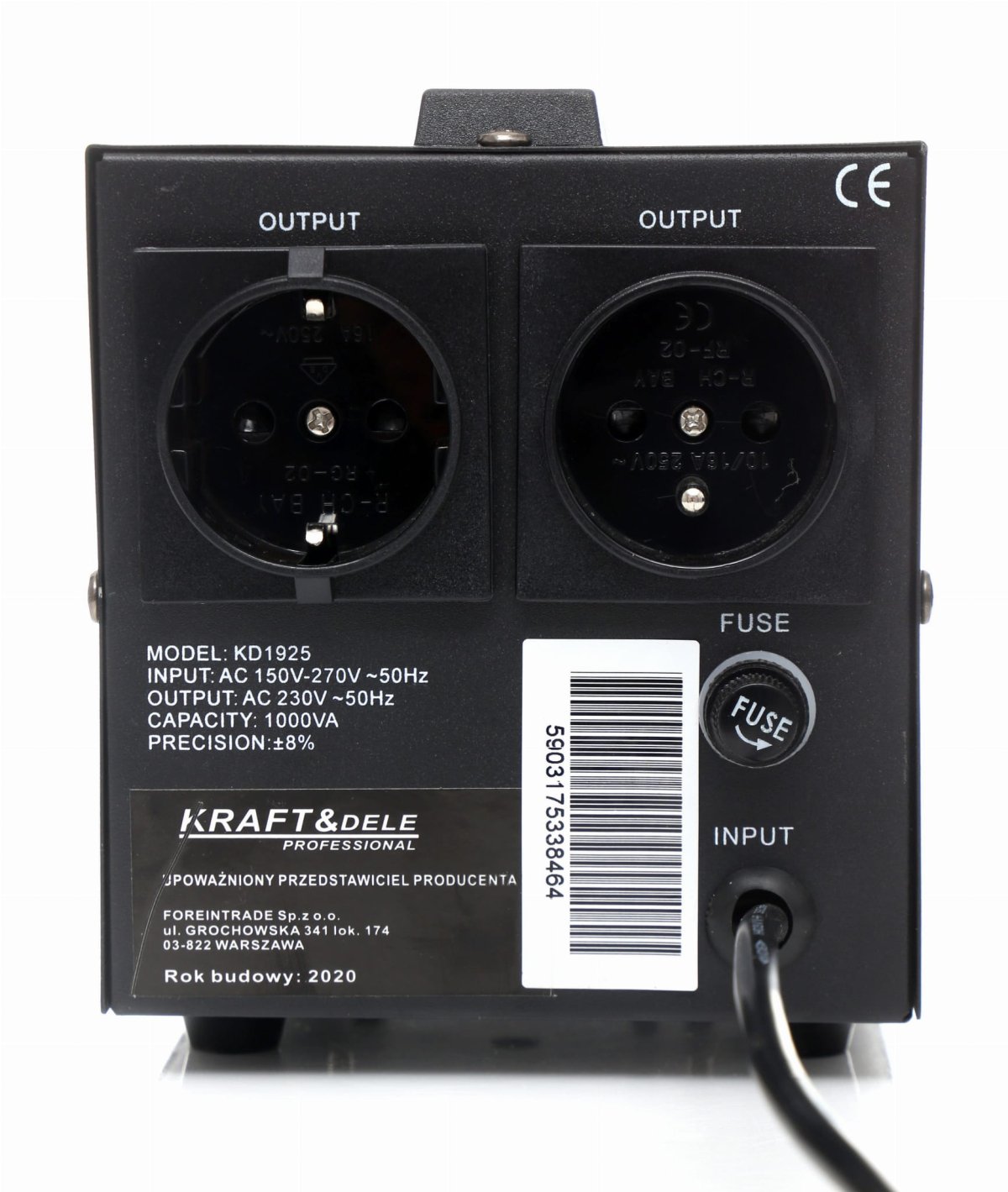 ФОТО КАРТИНКИ ЗОБРАЖЕННЯ Stabilizator napięcia 1000VA 230V KD1925 РОЗДРІБ ОПТ ГУРТ ГУРТОМ ОПТОМ! З ЄВРОПИ! ЯКІСТЬ! Купити Львів Характеристики Ціна Оплата Доставка "БОГОДАР" ІНТЕРНЕТ-МАГАЗИН Огляд Рейтинг Порівняння Як вибрати Якісний