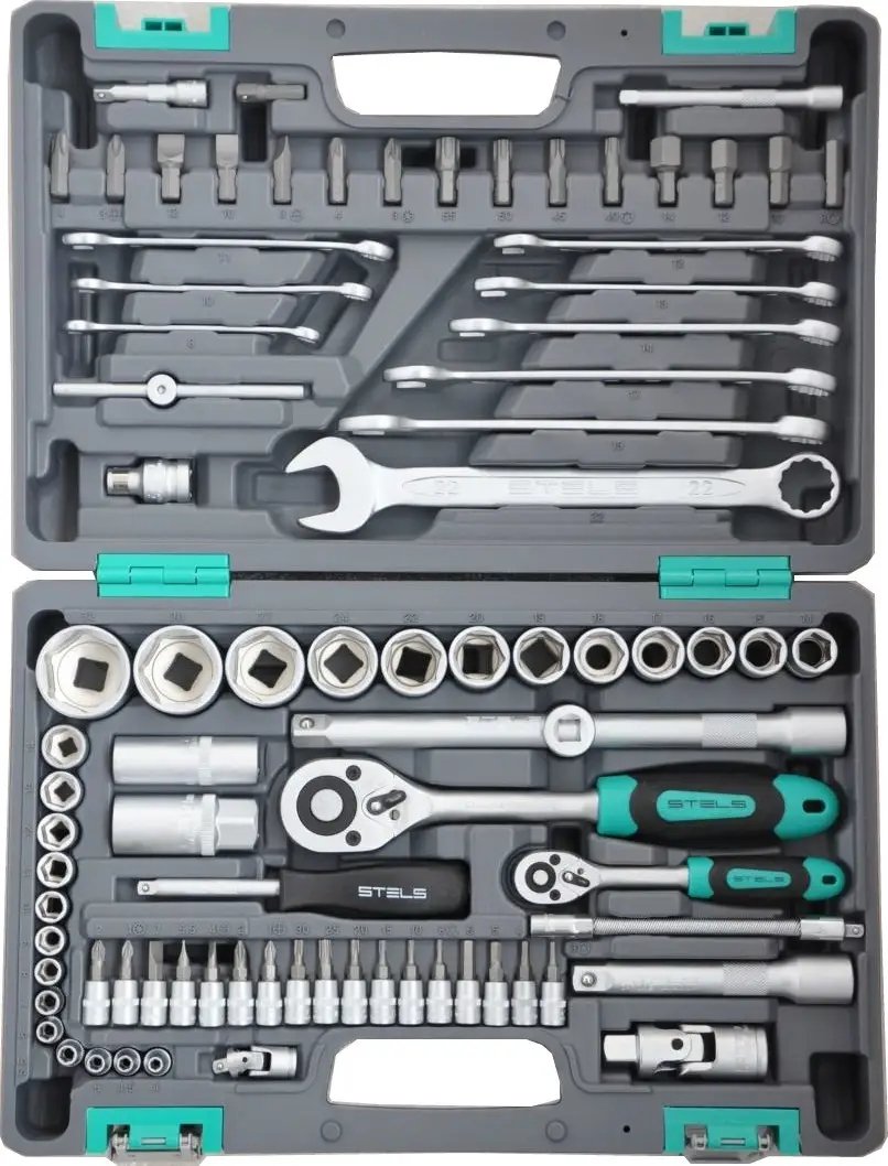 ФОТО КАРТИНКИ ЗОБРАЖЕННЯ Професійний універсальний набір ручного інструменту STELS 82шт. посилений кейс, набір ключів для авто і дому 14105 РОЗДРІБ ОПТ ГУРТ ГУРТОМ ОПТОМ! З ЄВРОПИ! ЯКІСТЬ! Купити Львів Характеристики Ціна Оплата Доставка "БОГОДАР" ІНТЕРНЕТ-МАГАЗИН Огляд Рейтинг Порівняння Як вибрати Якісний