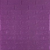 ФОТО КАРТИНКИ ЗОБРАЖЕННЯ 3D панель самоклеюча 700х770х3мм цегла Фіолетова (016-3) SW-000003248 РОЗДРІБ ОПТ ГУРТ ГУРТОМ ОПТОМ! З ЄВРОПИ! ЯКІСТЬ! Купити Львів Характеристики Ціна Оплата Доставка "БОГОДАР" ІНТЕРНЕТ-МАГАЗИН Огляд Рейтинг Порівняння Як вибрати Якісний