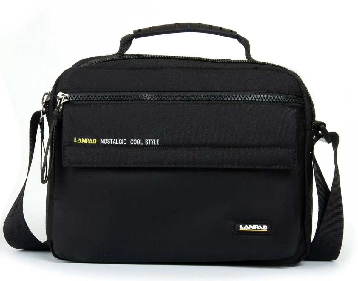 ФОТО КАРТИНКИ ЗОБРАЖЕННЯ Чоловіча сумка тканинна LANPAD чорна LAN4119 black РОЗДРІБ ОПТ ГУРТ ГУРТОМ ОПТОМ! З ЄВРОПИ! ЯКІСТЬ! Купити Львів Характеристики Ціна Оплата Доставка "БОГОДАР" ІНТЕРНЕТ-МАГАЗИН Огляд Рейтинг Порівняння Як вибрати Якісний