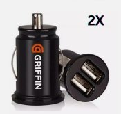 ФОТО КАРТИНКИ ЗОБРАЖЕННЯ Автомобільний зарядний пристрій USB x 2 GRIFFIN 2 USB, 2.1A РОЗДРІБ ОПТ ГУРТ ГУРТОМ ОПТОМ! З ЄВРОПИ! ЯКІСТЬ! Купити Львів Характеристики Ціна Оплата Доставка "БОГОДАР" ІНТЕРНЕТ-МАГАЗИН Огляд Рейтинг Порівняння Як вибрати Якісний