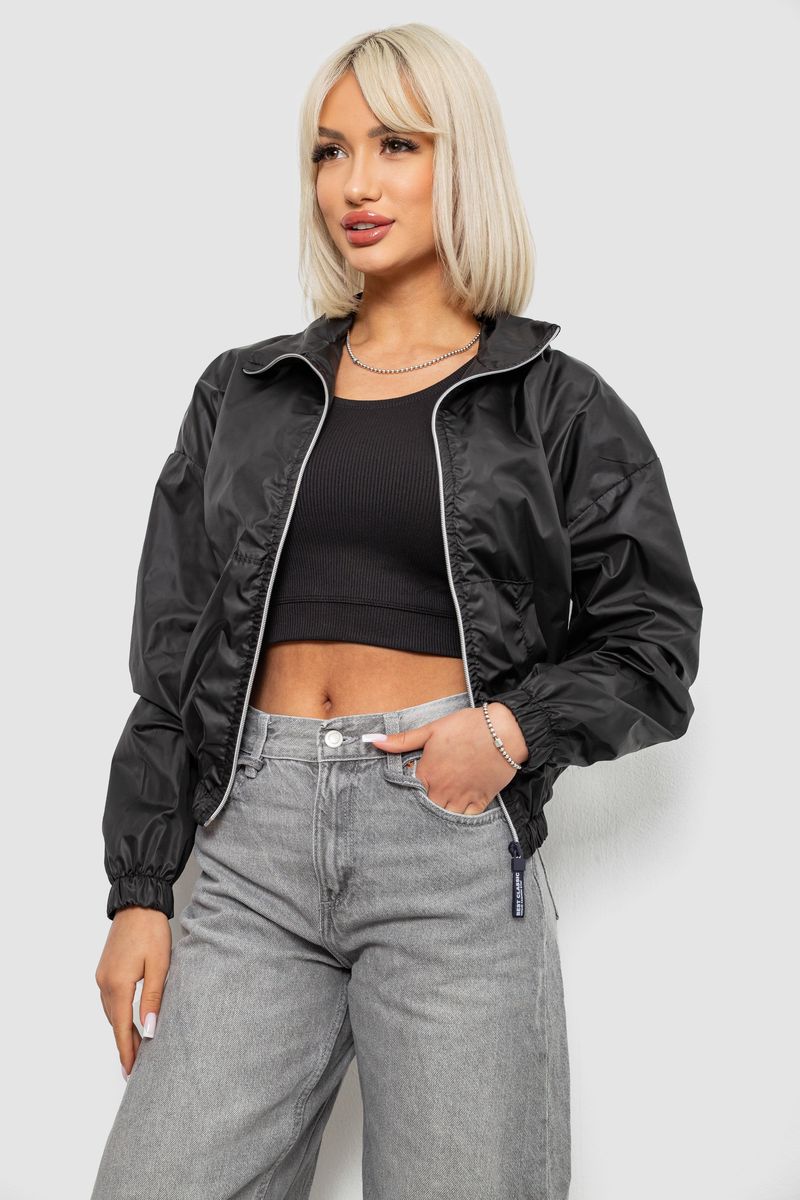 ФОТО КАРТИНКИ ЗОБРАЖЕННЯ Вітровка жіноча однотонна без підкладки AGER 257R362 L Чорний РОЗДРІБ ОПТ ГУРТ ГУРТОМ ОПТОМ! З ЄВРОПИ! ЯКІСТЬ! Купити Львів Характеристики Ціна Оплата Доставка "БОГОДАР" ІНТЕРНЕТ-МАГАЗИН Огляд Рейтинг Порівняння Як вибрати Якісний