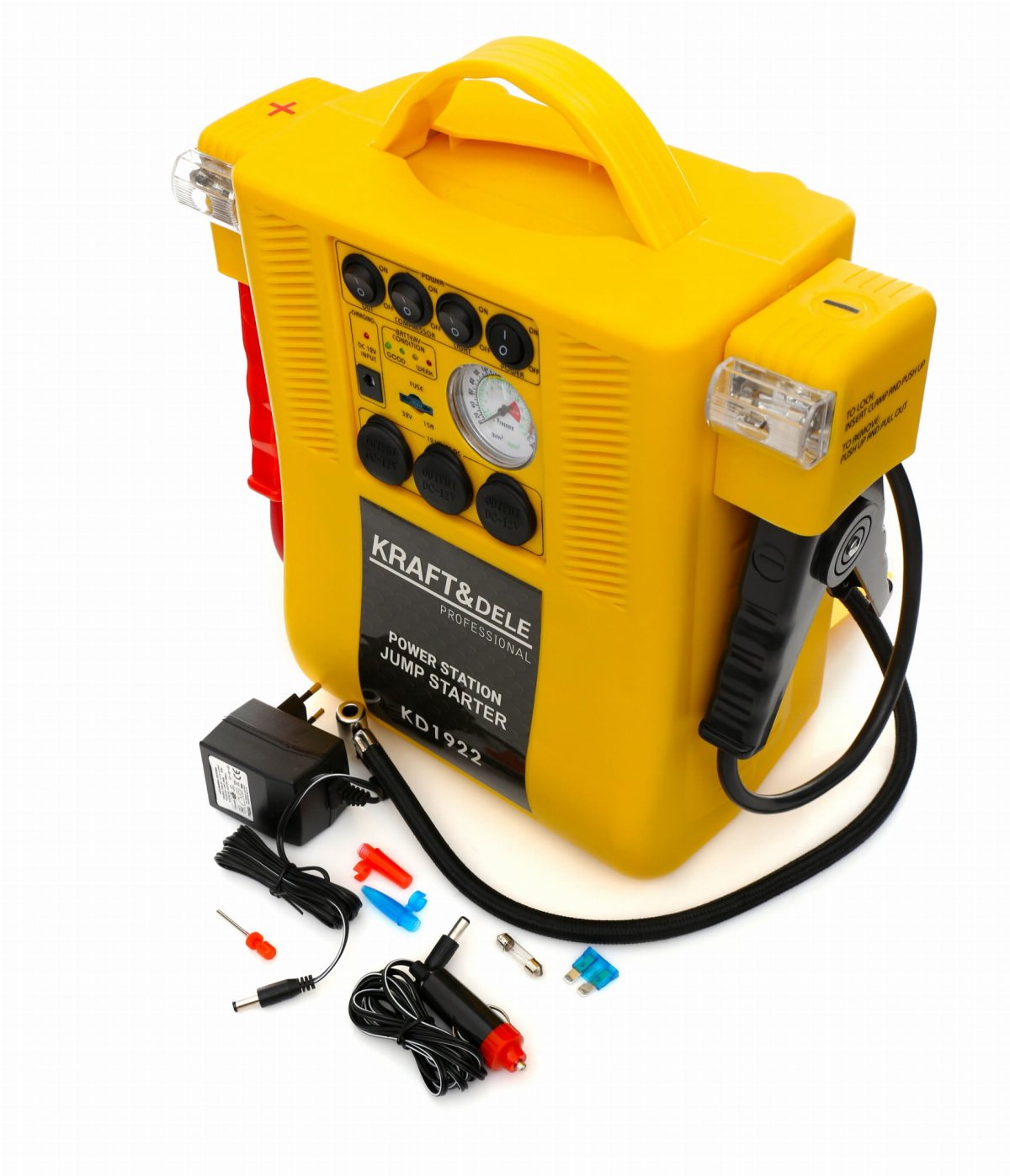 ФОТО КАРТИНКИ ЗОБРАЖЕННЯ Jump starter 4W1 - urządzenie wielofunkcyjne - rozruch, kompresor, latarka KD1922 РОЗДРІБ ОПТ ГУРТ ГУРТОМ ОПТОМ! З ЄВРОПИ! ЯКІСТЬ! Купити Львів Характеристики Ціна Оплата Доставка "БОГОДАР" ІНТЕРНЕТ-МАГАЗИН Огляд Рейтинг Порівняння Як вибрати Якісний