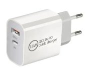 ФОТО КАРТИНКИ ЗОБРАЖЕННЯ ЗЗП Мережевий зарядний пристрій USB x 1 PD x 1 A113 QC3.0 20W РОЗДРІБ ОПТ ГУРТ ГУРТОМ ОПТОМ! З ЄВРОПИ! ЯКІСТЬ! Купити Львів Характеристики Ціна Оплата Доставка "БОГОДАР" ІНТЕРНЕТ-МАГАЗИН Огляд Рейтинг Порівняння Як вибрати Якісний