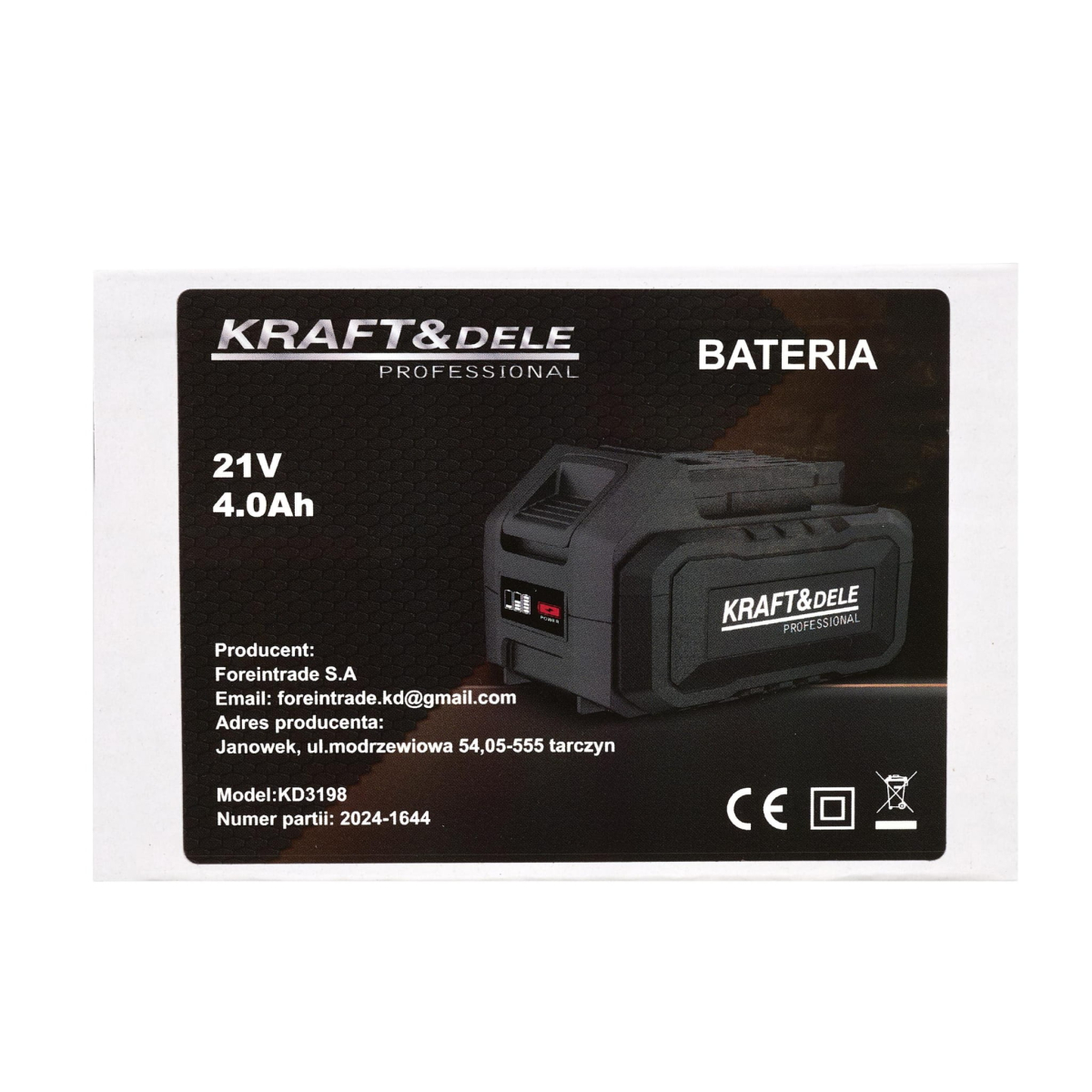 ФОТО КАРТИНКИ ЗОБРАЖЕННЯ Bateria 21V 4Ah KD3198 РОЗДРІБ ОПТ ГУРТ ГУРТОМ ОПТОМ! З ЄВРОПИ! ЯКІСТЬ! Купити Львів Характеристики Ціна Оплата Доставка "БОГОДАР" ІНТЕРНЕТ-МАГАЗИН Огляд Рейтинг Порівняння Як вибрати Якісний