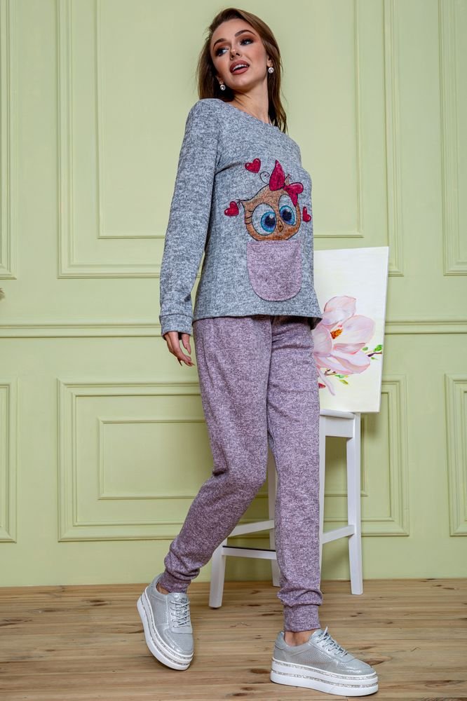 ФОТО КАРТИНКИ ЗОБРАЖЕННЯ Жіночий костюм штани + кофта AGER 172R1211 42 сіро-пудровий РОЗДРІБ ОПТ ГУРТ ГУРТОМ ОПТОМ! З ЄВРОПИ! ЯКІСТЬ! Купити Львів Характеристики Ціна Оплата Доставка "БОГОДАР" ІНТЕРНЕТ-МАГАЗИН Огляд Рейтинг Порівняння Як вибрати Якісний