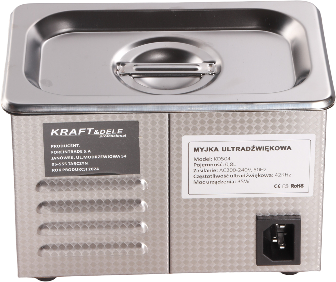 ФОТО КАРТИНКИ ЗОБРАЖЕННЯ MYJKA ULTRADŹWIĘKOWA 0,8L KD504 РОЗДРІБ ОПТ ГУРТ ГУРТОМ ОПТОМ! З ЄВРОПИ! ЯКІСТЬ! Купити Львів Характеристики Ціна Оплата Доставка "БОГОДАР" ІНТЕРНЕТ-МАГАЗИН Огляд Рейтинг Порівняння Як вибрати Якісний