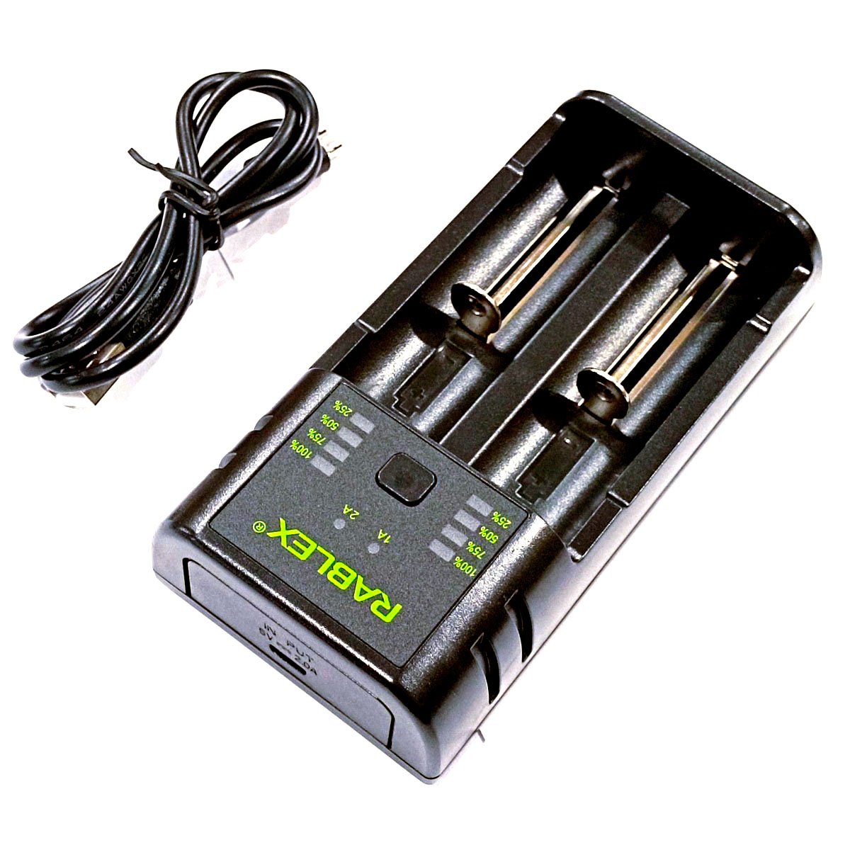 ФОТО КАРТИНКИ ЗОБРАЖЕННЯ RABLEX RB402 Зарядний пристрій універсальний USB Type-C 1A/2A для акумуляторів Li-Ion/IMR/Ni-MH/Ni-CD 2xAA/AAA/14500/16340/18650/26650 і т.п. Польща! РОЗДРІБ ОПТ ГУРТ ГУРТОМ ОПТОМ! З ЄВРОПИ! ЯКІСТЬ! Купити Львів Характеристики Ціна Оплата Доставка "БОГОДАР" ІНТЕРНЕТ-МАГАЗИН Огляд Рейтинг Порівняння Як вибрати Якісний