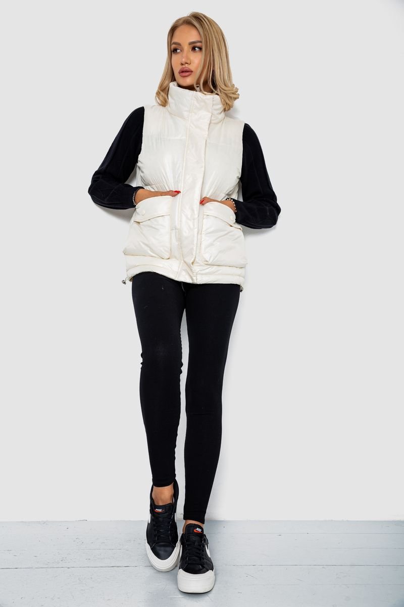 ФОТО КАРТИНКИ ЗОБРАЖЕННЯ Жилет жіночий AGER 244R533 XXXL Кремовий РОЗДРІБ ОПТ ГУРТ ГУРТОМ ОПТОМ! З ЄВРОПИ! ЯКІСТЬ! Купити Львів Характеристики Ціна Оплата Доставка "БОГОДАР" ІНТЕРНЕТ-МАГАЗИН Огляд Рейтинг Порівняння Як вибрати Якісний