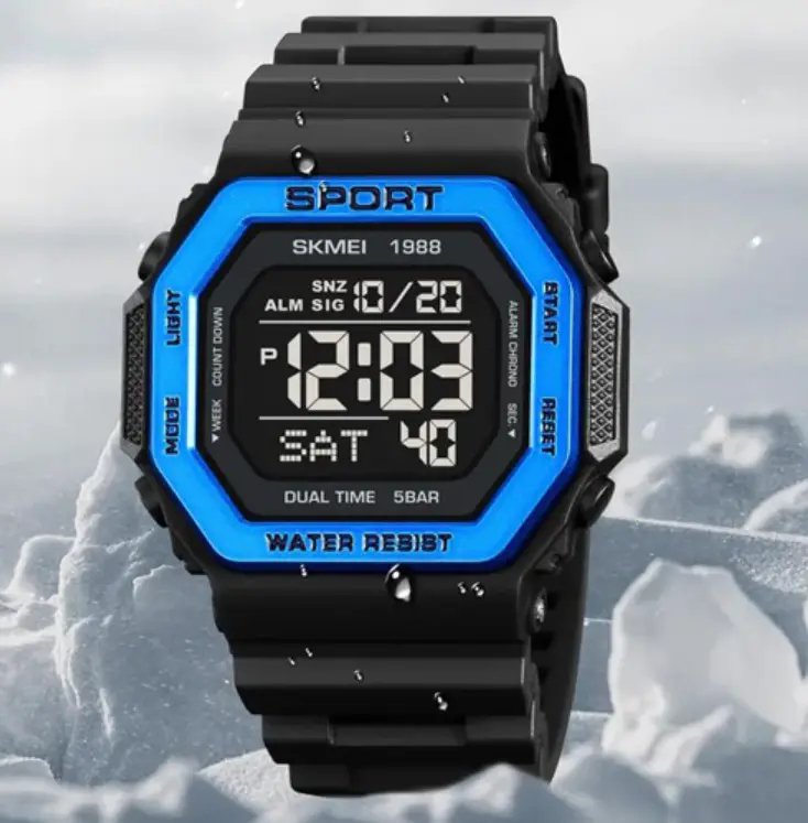 ФОТО КАРТИНКИ ЗОБРАЖЕННЯ Годинник наручний 1988BU SKMEI, BLUE, 10283 РОЗДРІБ ОПТ ГУРТ ГУРТОМ ОПТОМ! З ЄВРОПИ! ЯКІСТЬ! Купити Львів Характеристики Ціна Оплата Доставка "БОГОДАР" ІНТЕРНЕТ-МАГАЗИН Огляд Рейтинг Порівняння Як вибрати Якісний