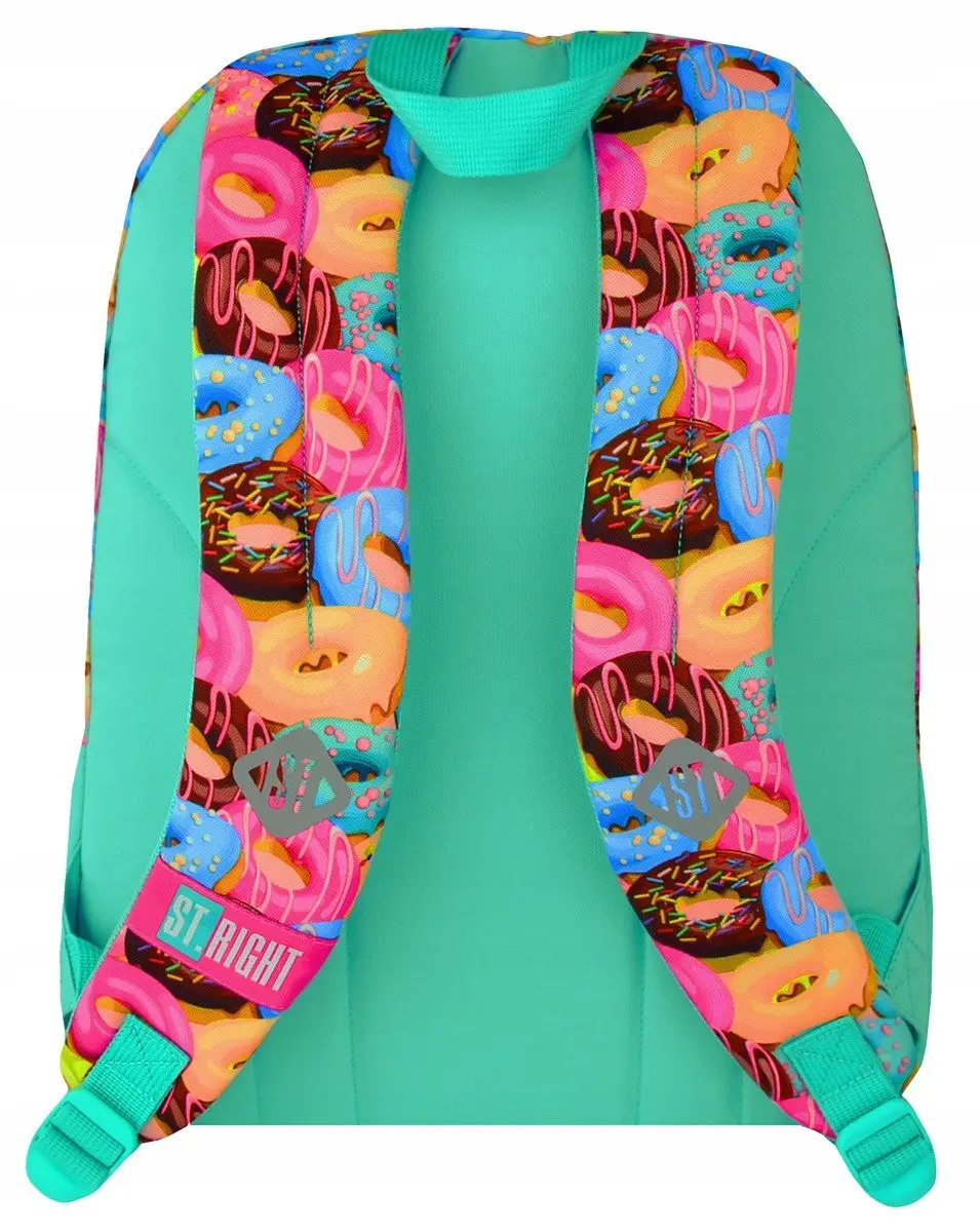 ФОТО КАРТИНКИ ЗОБРАЖЕННЯ Молодіжний рюкзак з донатами 16L ST.RIGHT BP-33 салатовий BP-33 РОЗДРІБ ОПТ ГУРТ ГУРТОМ ОПТОМ! З ЄВРОПИ! ЯКІСТЬ! Купити Львів Характеристики Ціна Оплата Доставка "БОГОДАР" ІНТЕРНЕТ-МАГАЗИН Огляд Рейтинг Порівняння Як вибрати Якісний