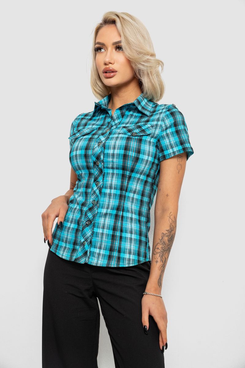 ФОТО КАРТИНКИ ЗОБРАЖЕННЯ Сорочка жіноча в клітинку AGER 230R065 XXL Бірюзовий РОЗДРІБ ОПТ ГУРТ ГУРТОМ ОПТОМ! З ЄВРОПИ! ЯКІСТЬ! Купити Львів Характеристики Ціна Оплата Доставка "БОГОДАР" ІНТЕРНЕТ-МАГАЗИН Огляд Рейтинг Порівняння Як вибрати Якісний