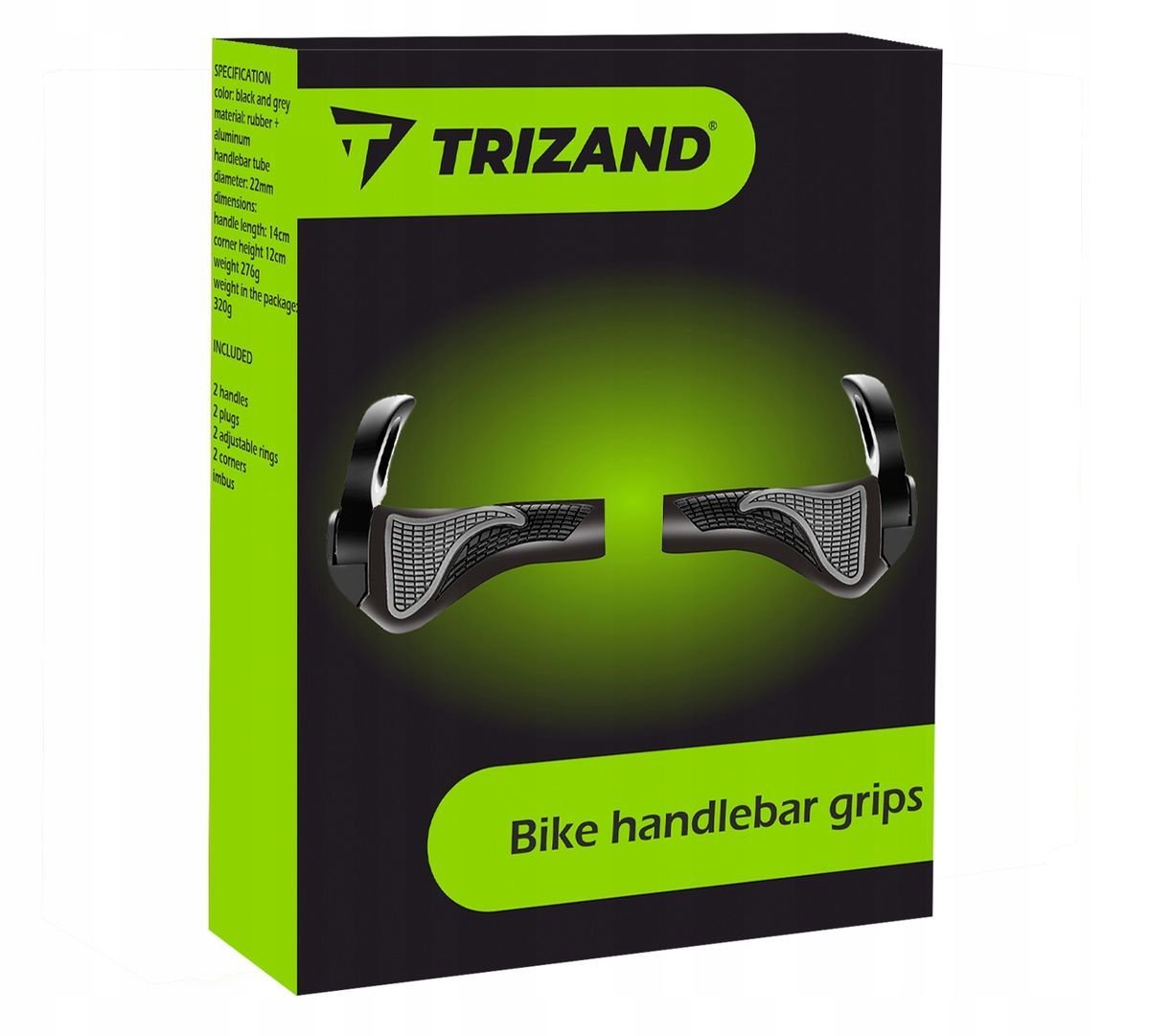 ФОТО КАРТИНКИ ЗОБРАЖЕННЯ TRIZAND 18315 Велосипедні ручки гріпси роги на кермо руль для велосипеда анатомічні універсальні чорні 14 см пара 2 штуки Польща! РОЗДРІБ ОПТ ГУРТ ГУРТОМ ОПТОМ! З ЄВРОПИ! ЯКІСТЬ! Купити Львів Характеристики Ціна Оплата Доставка "БОГОДАР" ІНТЕРНЕТ-МАГАЗИН Огляд Рейтинг Порівняння Як вибрати Якісний
